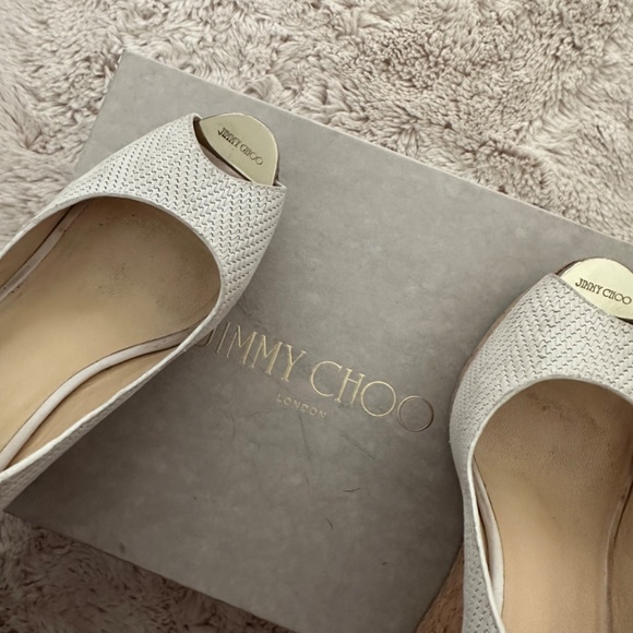 JIMMY CHOO WEDGES SIZE 40 - Picture 2 of 6